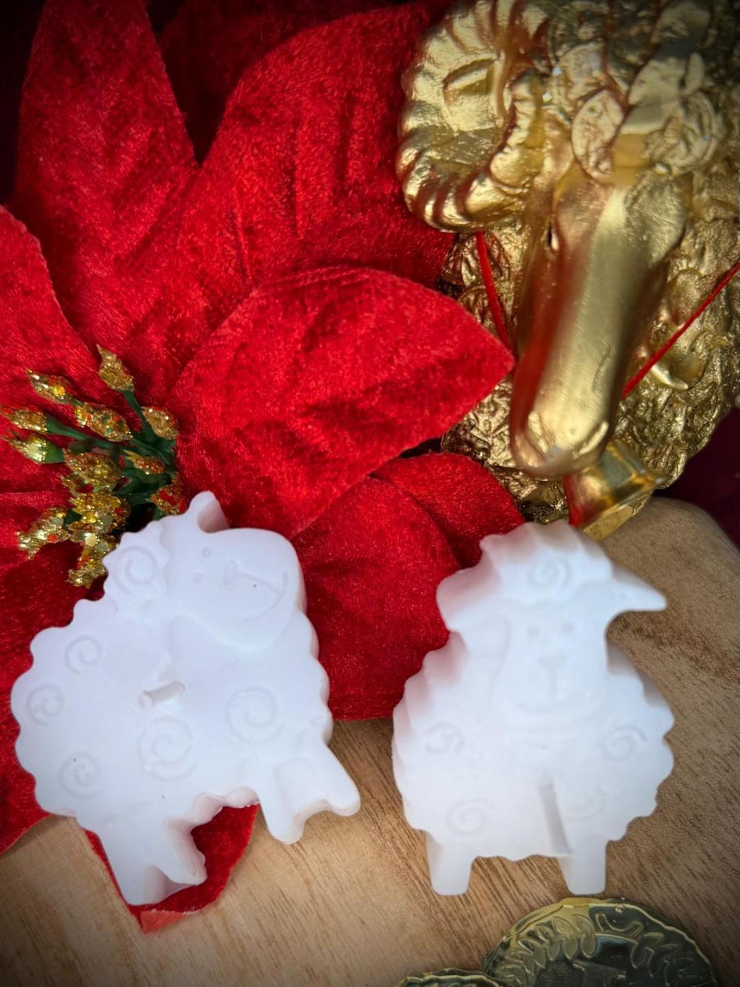 Borreguito de la Abundancia – Prosperity Bracelet & Ritual Candle Set