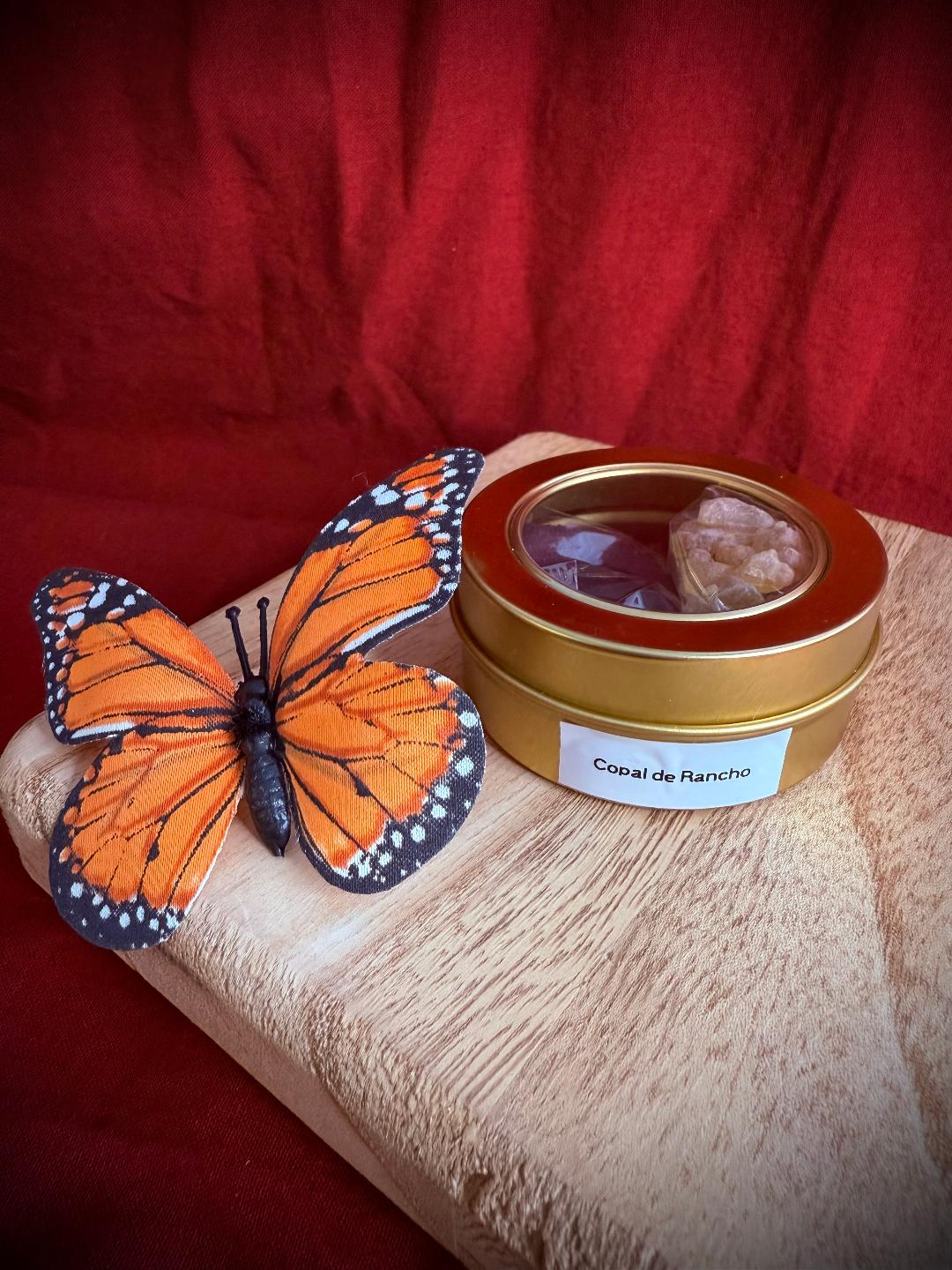 Copal de Rancho + Charcoal Tin