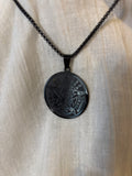 Tetragrammaton Protective Necklace - Charcoal