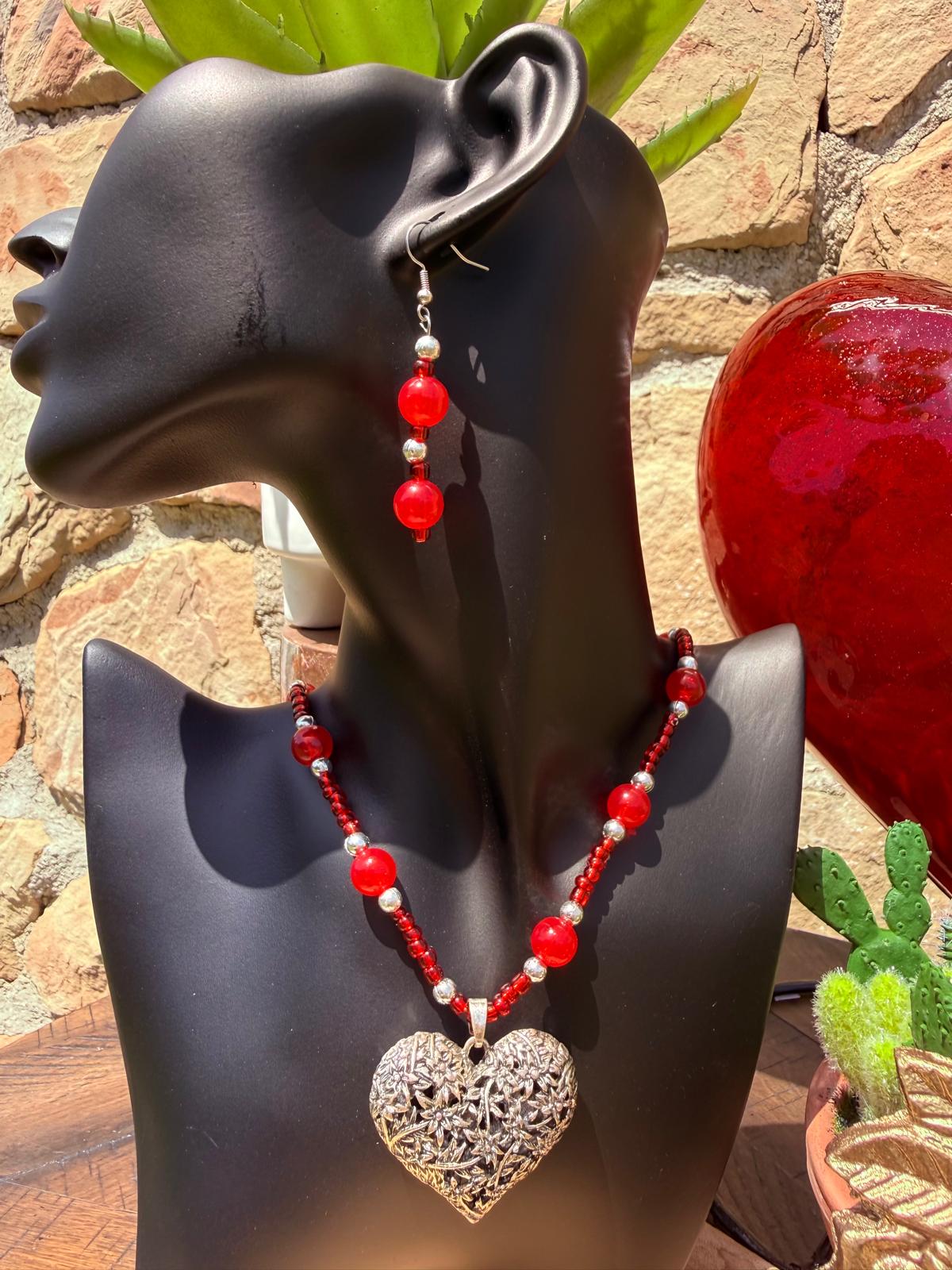 One-of-a-Kind Handmade Heart Necklace