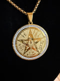 Tetragrammaton Protective Necklace - Gold