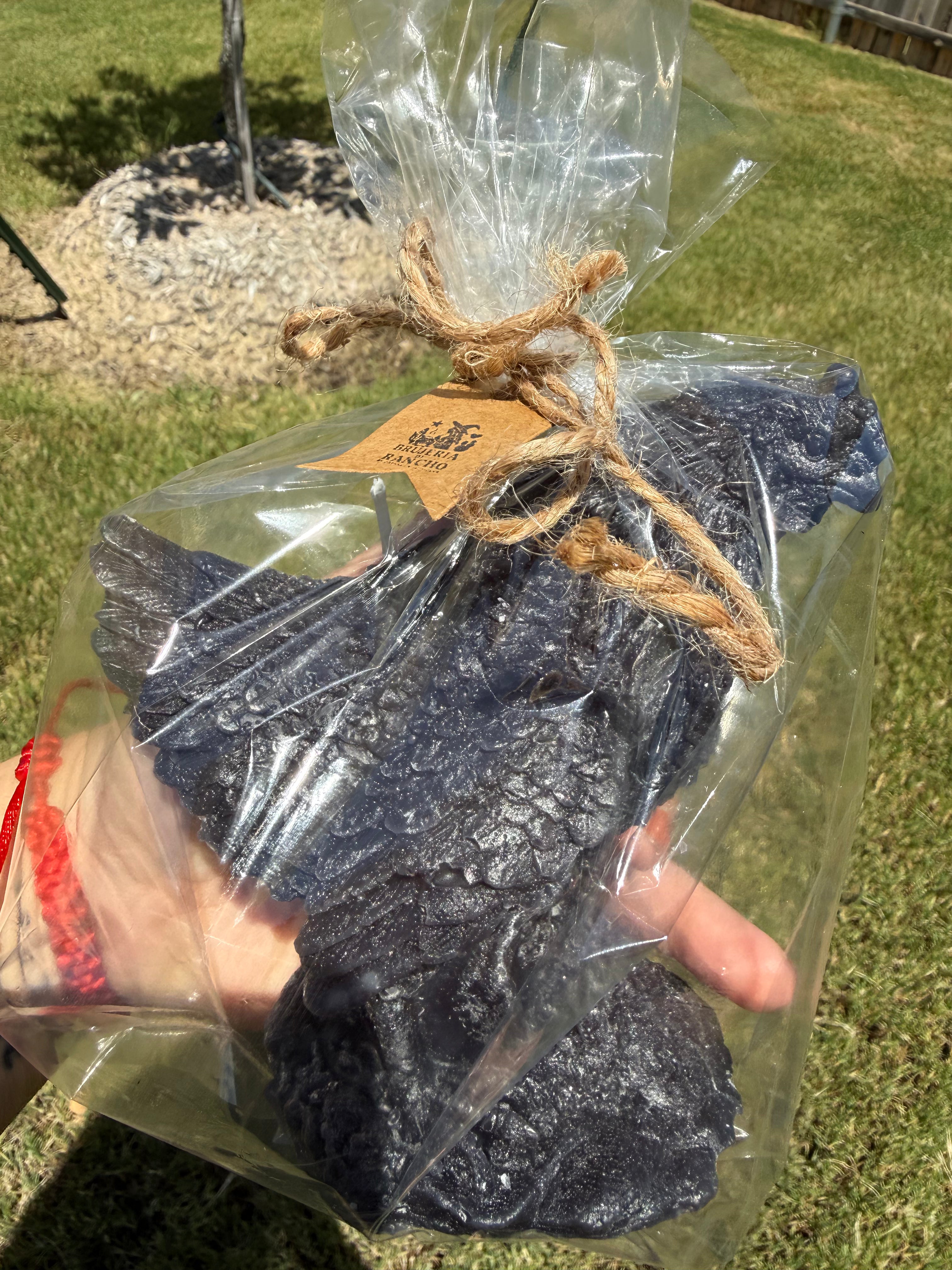 Gallina Negra Ritual Candle - Handcrafted by Laura Davila
