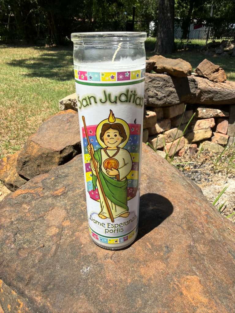 San Juditas Candle