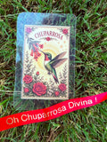 Chuparrosa Prayer Card