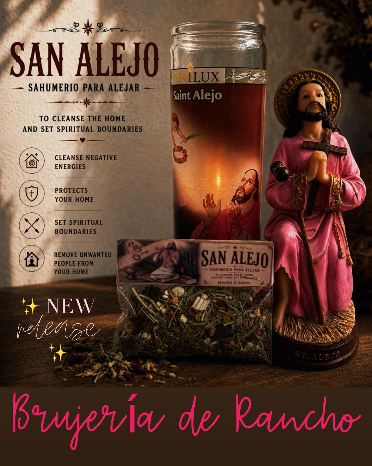 San Alejo Sauhmerio - Traditional Mexican Folk Incense
