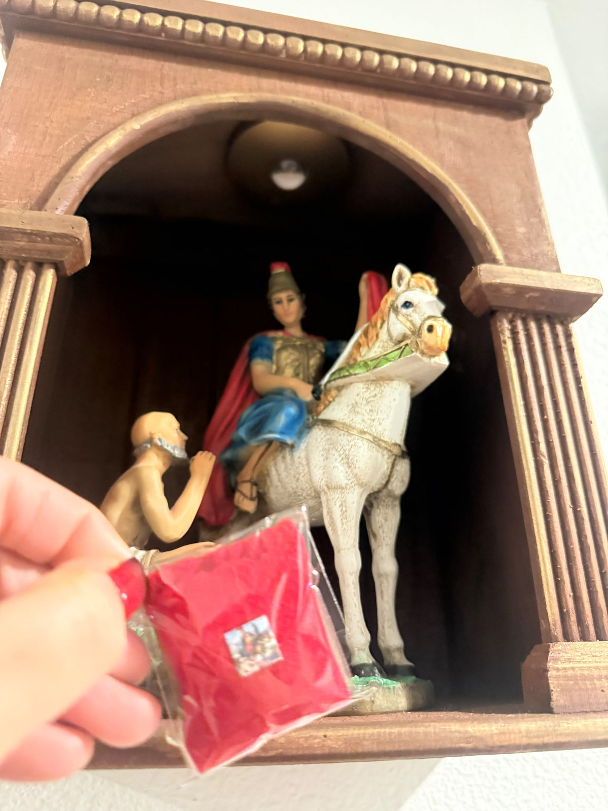 San Martin Caballero Amulet