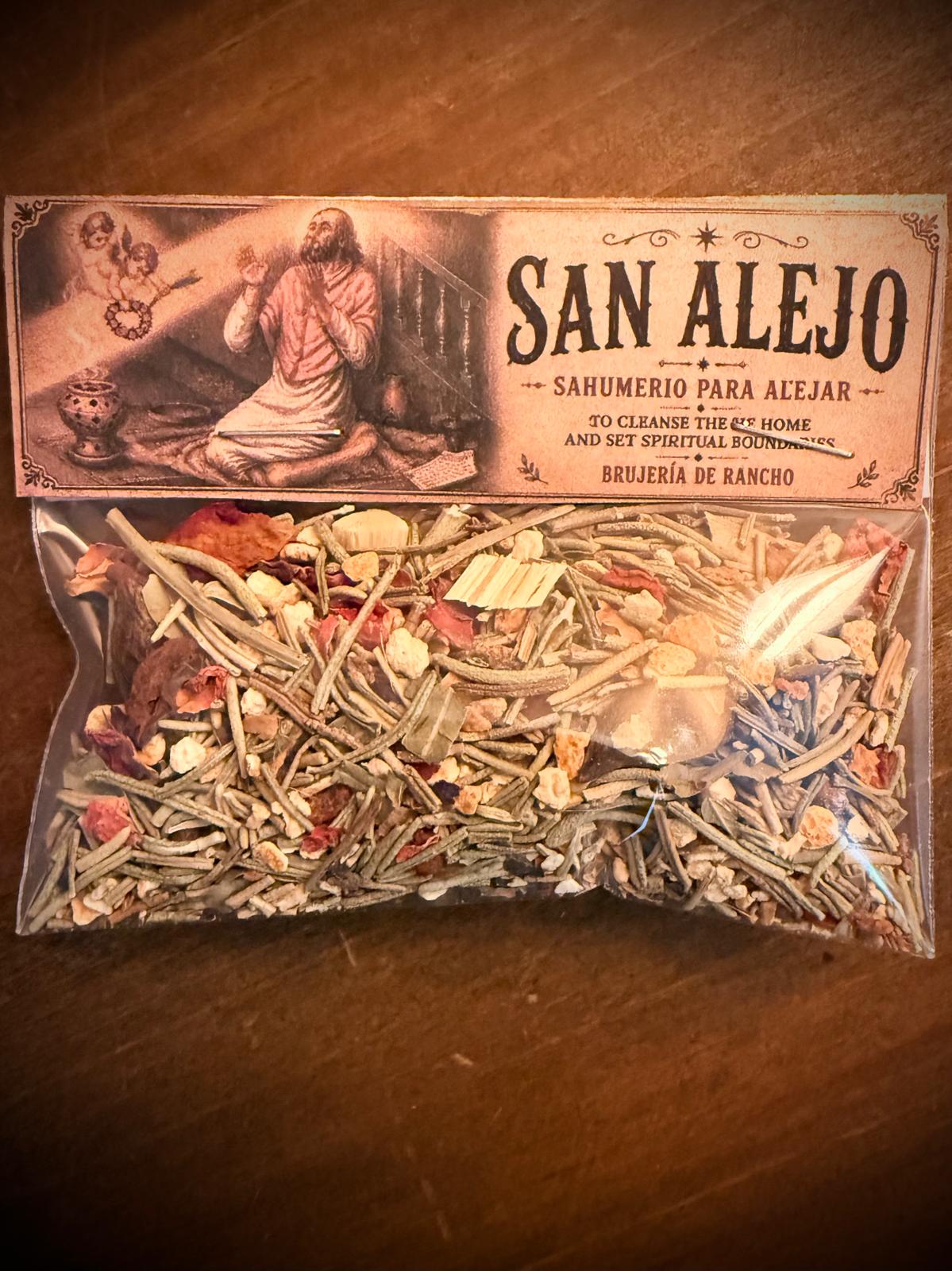 San Alejo Sauhmerio - Traditional Mexican Folk Incense